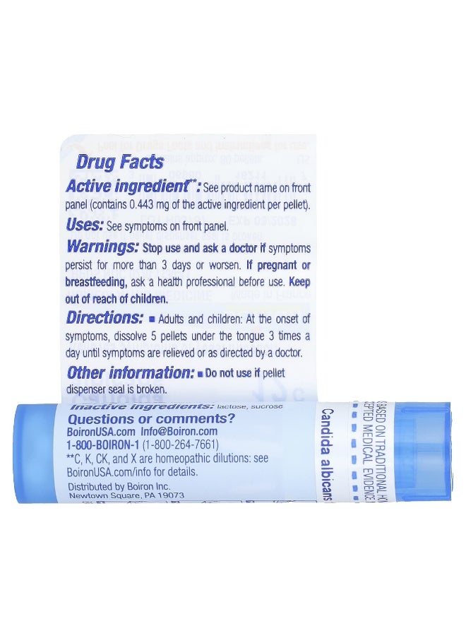 Boiron Boiron, Candida Albicans, 12C, Yeast Infection Relief, Approx. 80 Pellets  - Image 2