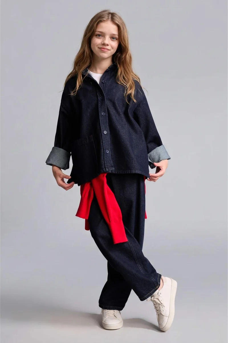 ديفاكتو Oversize Fit Denim Jacket