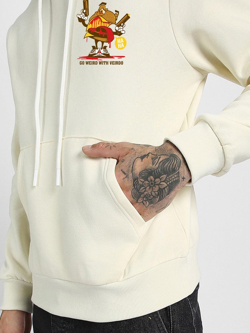 Veirdo® Cotton Fleece Regular Fit Hooded Sweatshirt Lastest Back Graphic Printed Winter Hoodies for Men (W05_FRGORGNL_MRSMLW_3XL) - Image 2