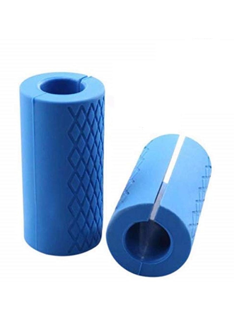 2 Piece Thick Bar Grips for Barbell Bar Grips for Hand Dumbbell and Training Weight Lifting/Fat Grips - Image 2