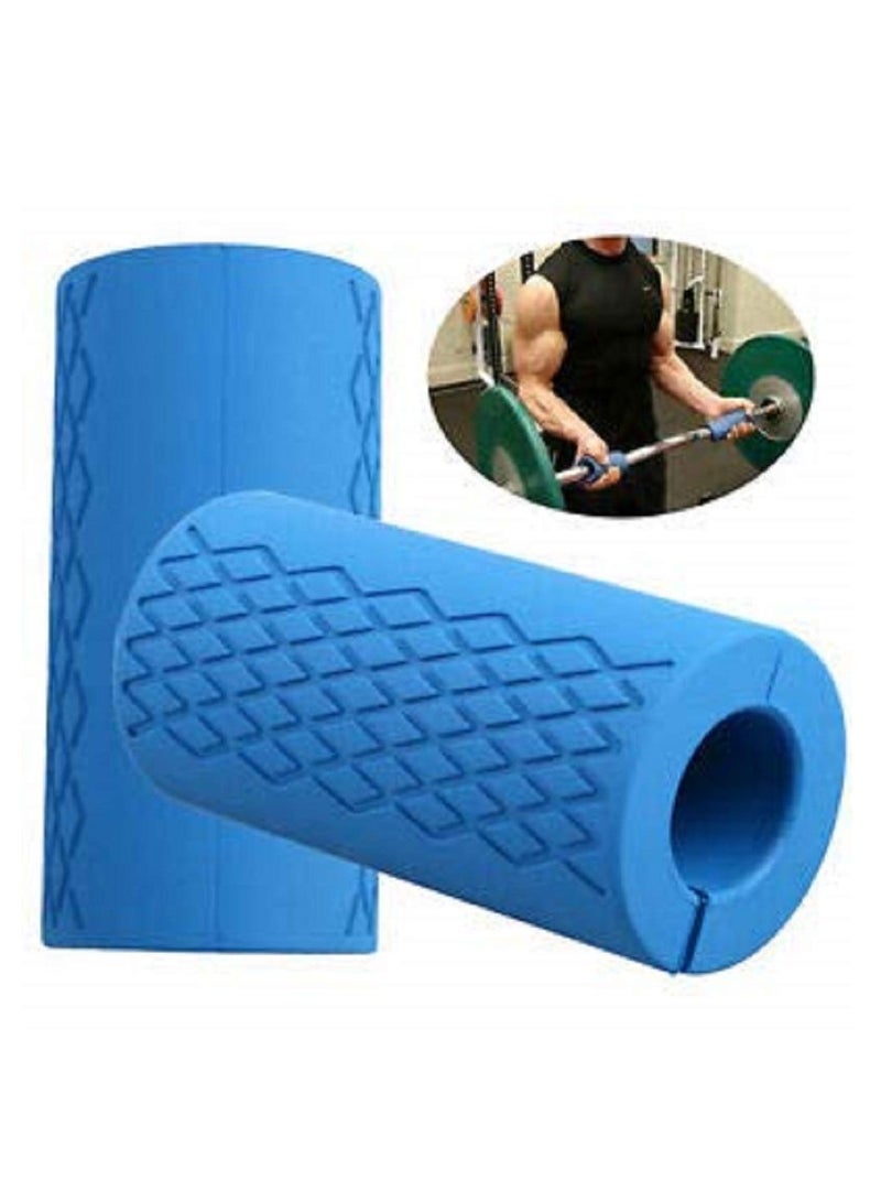 2 Piece Thick Bar Grips for Barbell Bar Grips for Hand Dumbbell and Training Weight Lifting/Fat Grips - Image 3