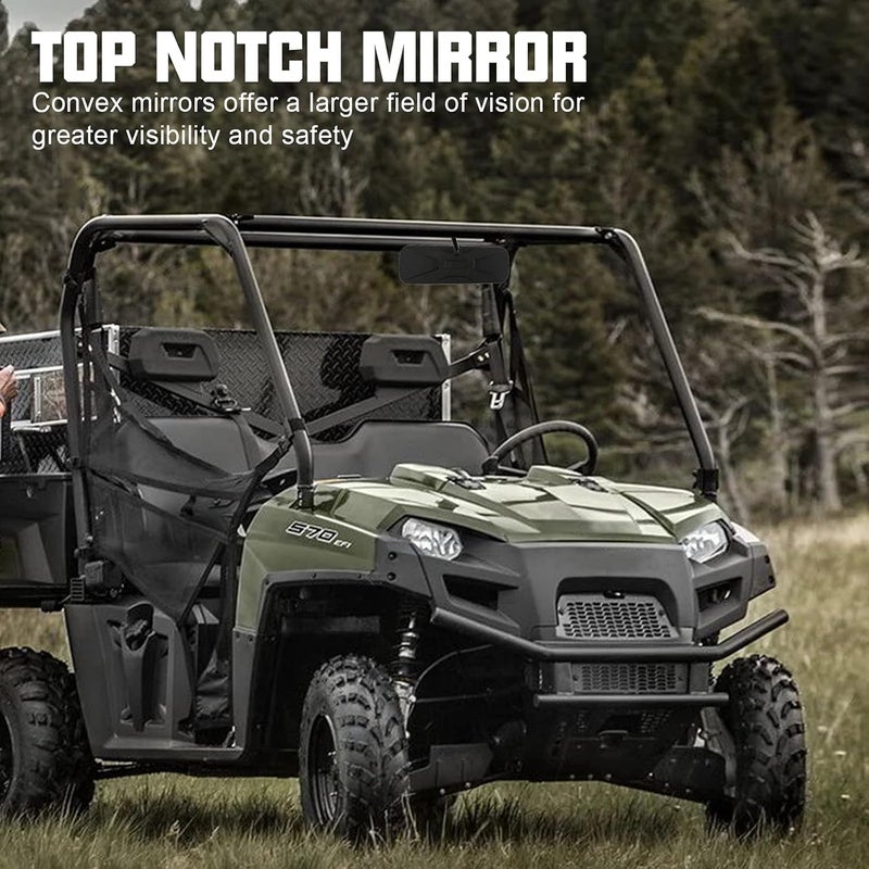 SUNPIE Rearview Mirror for Polaris Ranger XP, Crew, and Pro XD (2013-2024) - Image 2