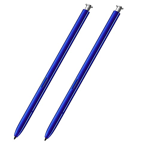 CaoXiong 2 Pack Galaxy Note 10 Stylus Pen for Samsung Galaxy Note 10 S Pen, Replacement for Samsung Galaxy Note 10 / Note 10 Plus (Aura Glow Silver) - Image 1