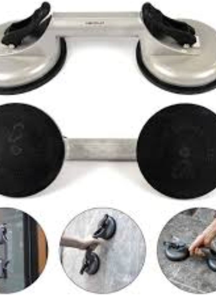 KNP KNP Heavy Duty Glass Suction Cup With Double Handle Locking (2 Plate)  - Image 2