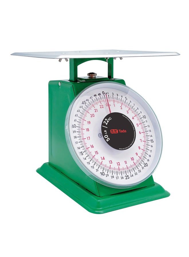 ta da Tada 50lb Heavy Duty Mechanical Dial Kitchen and Food Scale with Stainless Steel Platform - Image 1