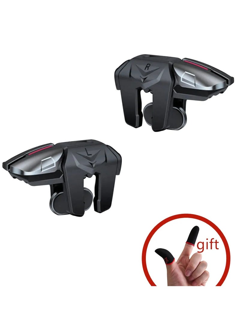 Sarafox Sarafox F6 Gamepads for PUBG, Free Fire, Fortnite, etc. + Fingerless Sweatproof Gloves  - Image 5
