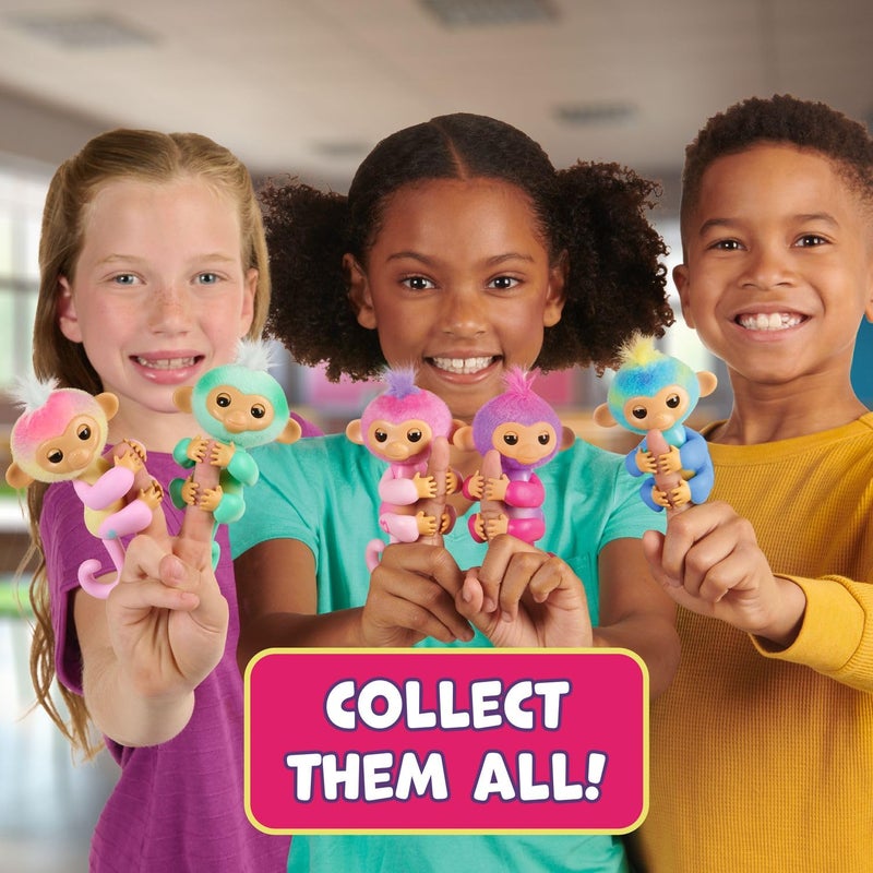 Fingerlings 2023 Interactive Baby Monkey Nursery Playset â€“ Jas with 2-in-1 Cradle and High Chair, and 6 Accessories (Ages 5+) - Image 4