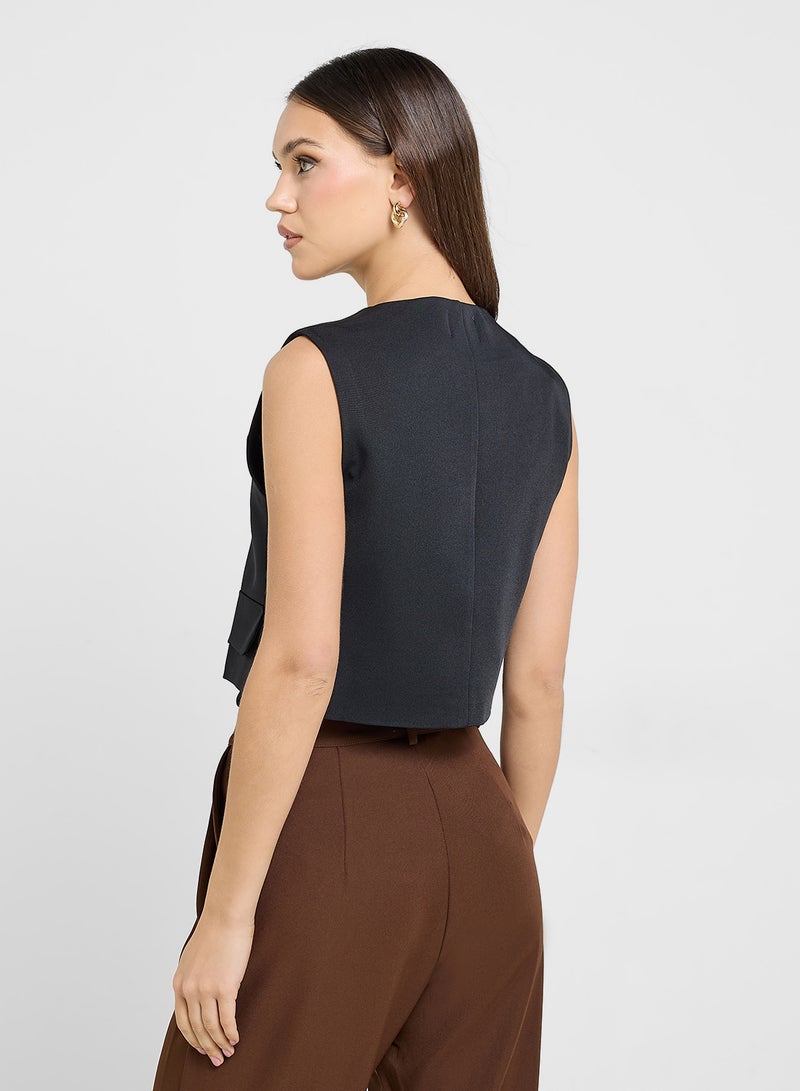 ELLA Contrast Toned Vest  - Image 2