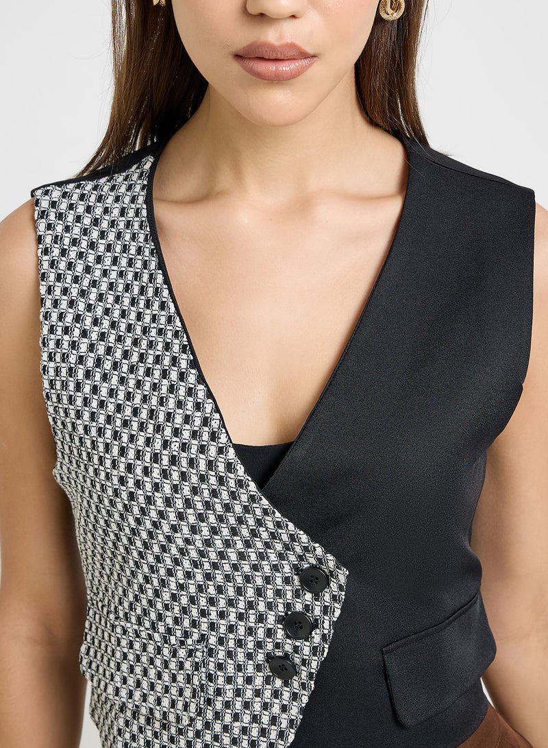 ELLA Contrast Toned Vest  - Image 3