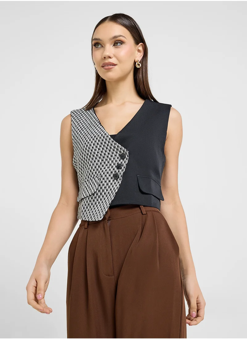 ELLA Contrast Toned Vest