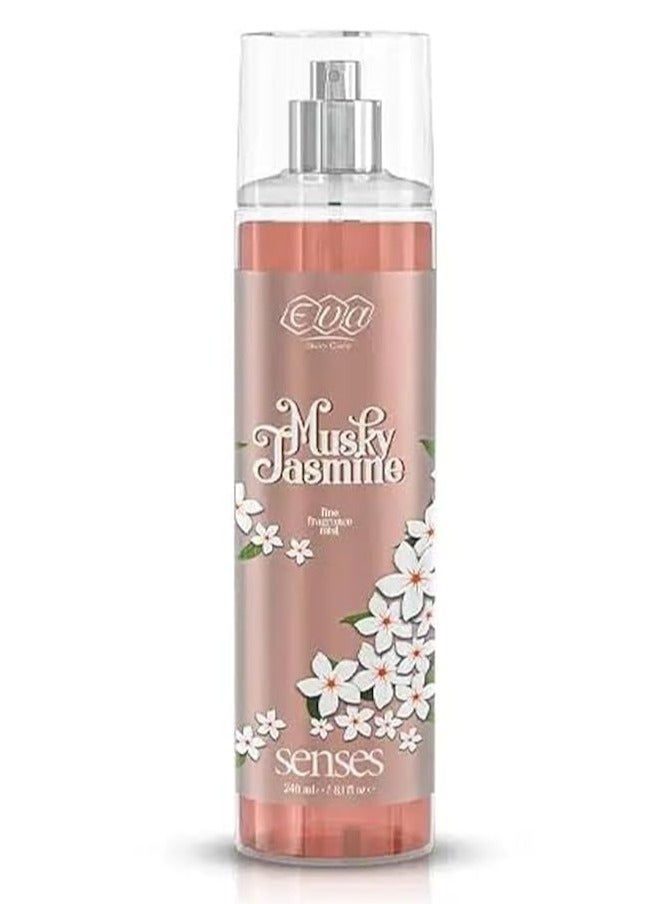 إيفا معطر جسم إيفا مسكي ياسمين سينسز 240 مل
