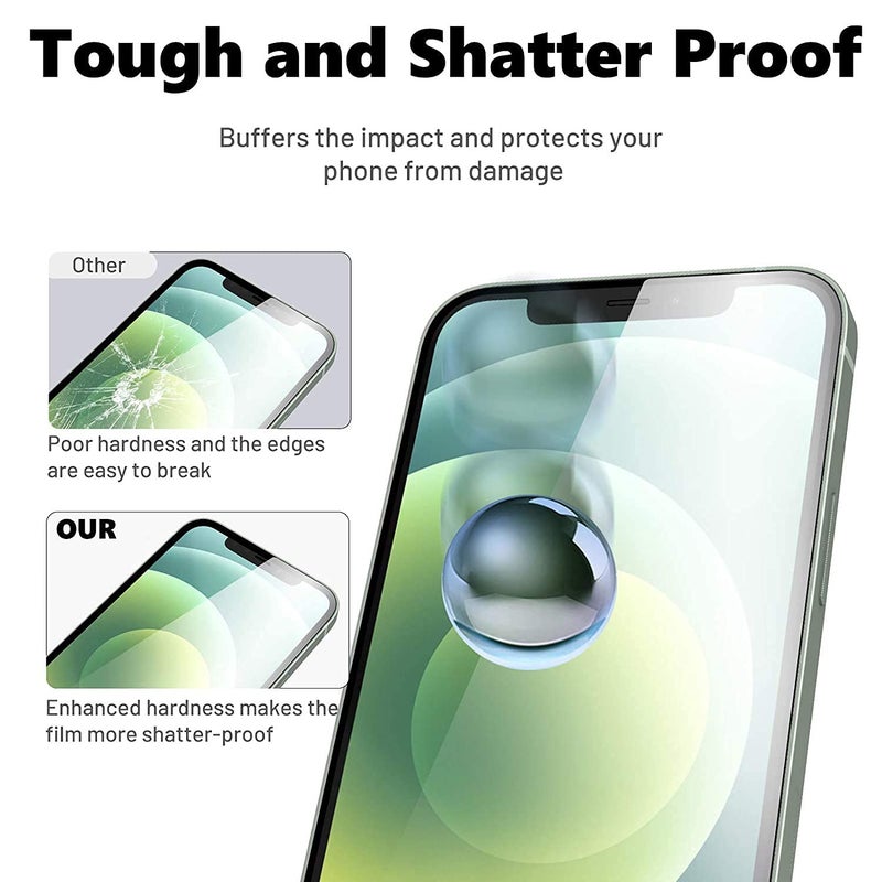 Mobilebies Premium Tempered Glass Screen Protector Guard For iPhone 14 Plus (6.7 Inch, Pack of 1) | Edge to Edge Coverage With Easy to installation kit - Image 5