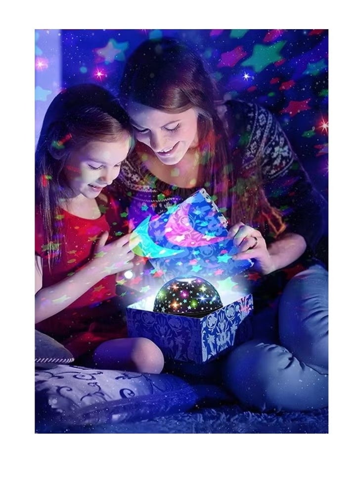 ستار بروجيكتور الليل ضوء الإسقاط المصباح للأطفال غرفة النوم، غرفة ديكور للطفل - Image 5