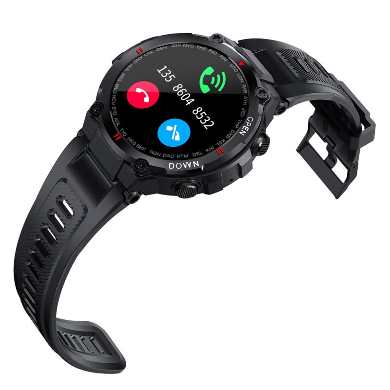 Fitness Tracker: 1.28-Inch IPS HD Display - Convenient BT Call Health Monitor for Daily Fitness, Health Tracking and Smart Reminder Needs - Image 4