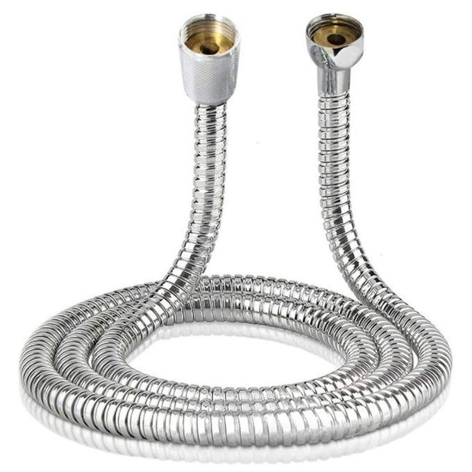 SHOWER HOSE STAINLESS STEEL FLEXIBLE BATHTUB WRINKLEPROOF SHOWER TUBE HOUSEHOLD BATHROOM LEAKPROOF SPRINKLERSIZE 15 METER PIPE