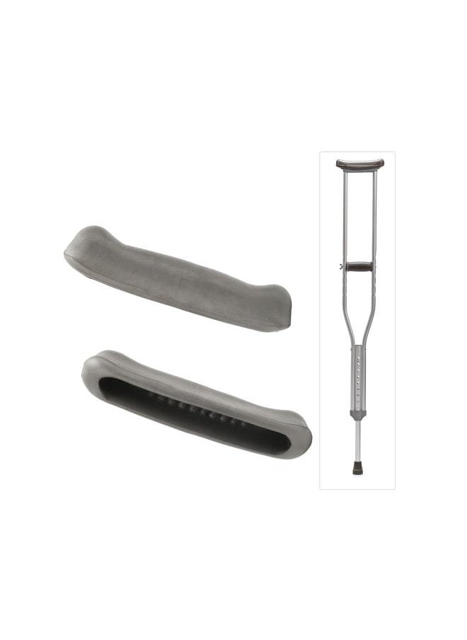 Generic - Crutch Pads, 1 Pair Replacment Cushion Tops Underarm Soft Replacement Crutches Accessories Underarm Crutch Pad for Athletes - Image 1