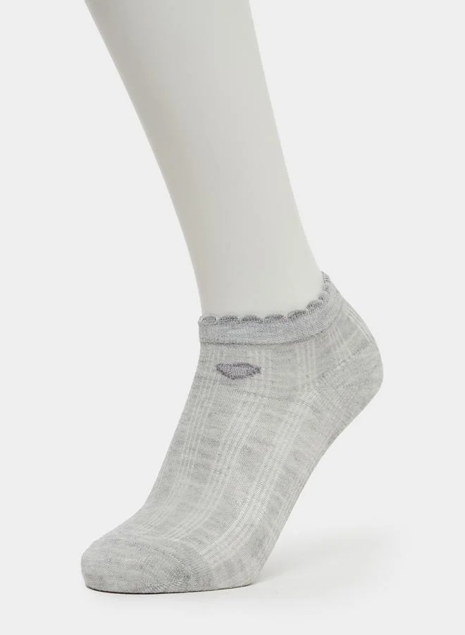 ستايلي بنطال كارجو مستقيم سادة من القطن