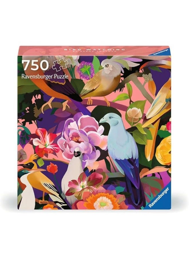 Ravensburger Art&Soul - Bird Watching 750 Pc Puzzle - Image 1