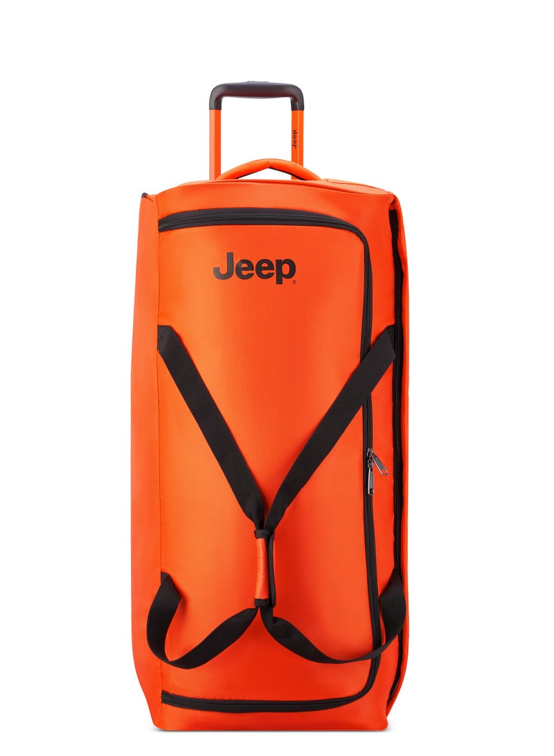 جيب حقيبة الأمتعة من جيب بعجلتين مزدوجة سوفت كيس مقاس 82 سم باللون الاورنج - Image 1