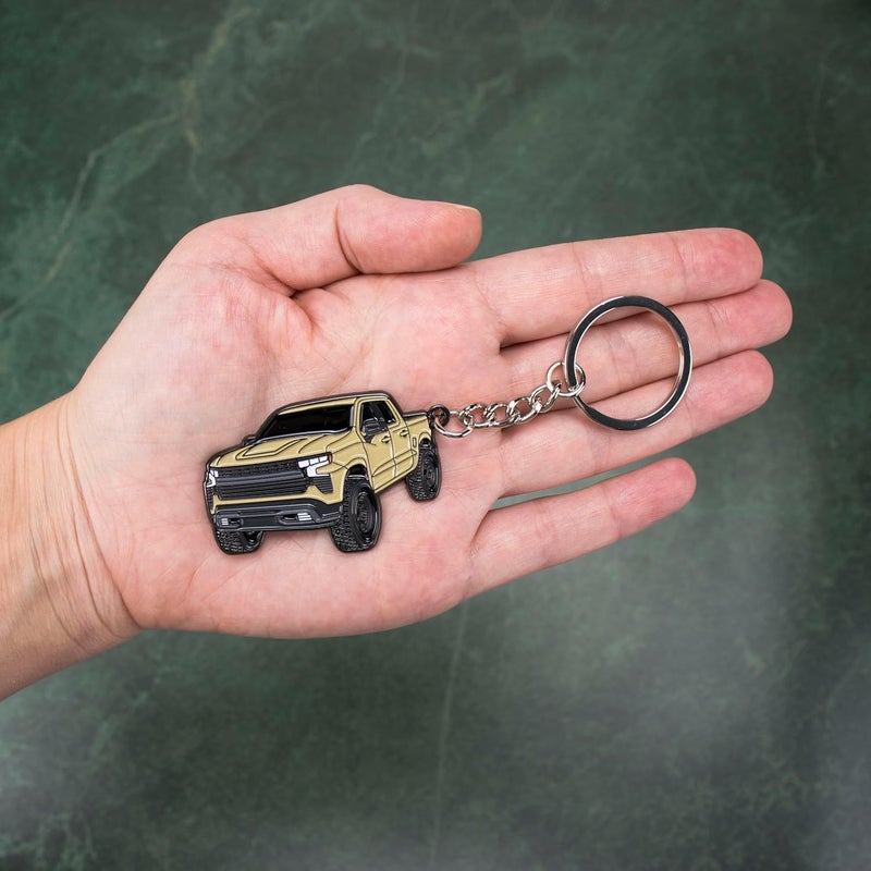 FOUR WHEEL BEAST Chevy Keychain - Sand Dune - Image 2