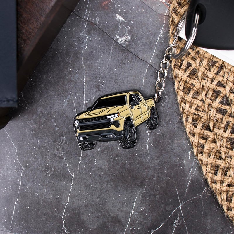 FOUR WHEEL BEAST Chevy Keychain - Sand Dune - Image 3