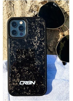 crbn Real Carbon Fiber iPhone 12 Pro Max Mobile Phone Case - Forged Back Cover  - Image 2