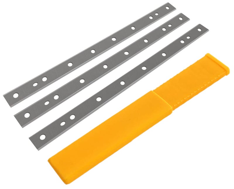 FOXBC 13-Inch Planer Blades Replacement for DeWalt DW735 DW735X Planer, Replace DW7352 - Set of 3 - Image 1