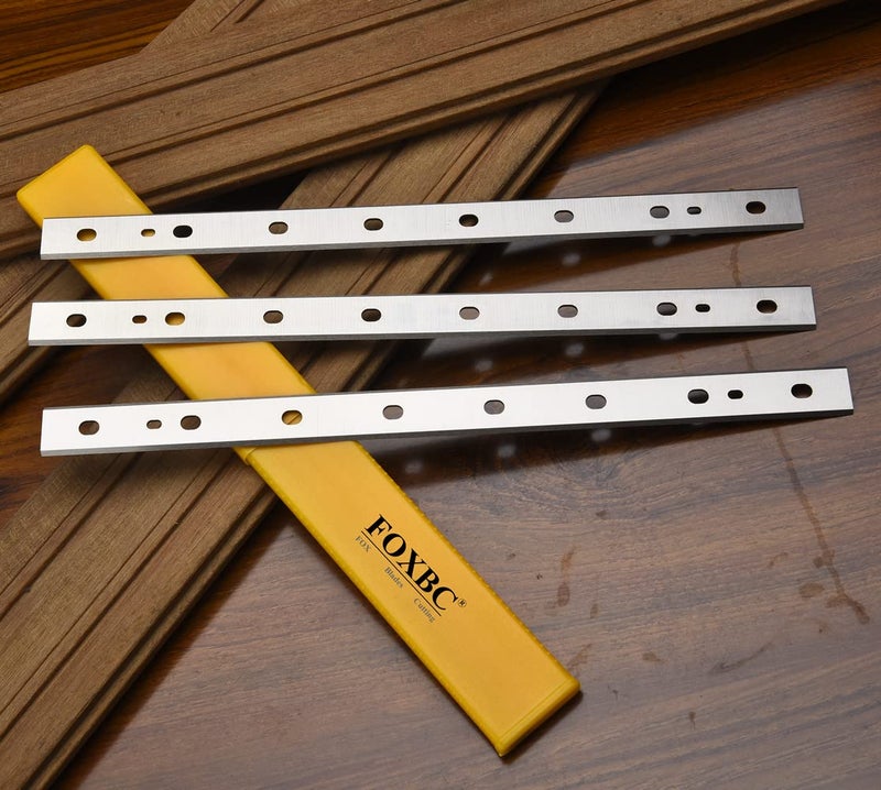 FOXBC 13-Inch Planer Blades Replacement for DeWalt DW735 DW735X Planer, Replace DW7352 - Set of 3 - Image 2