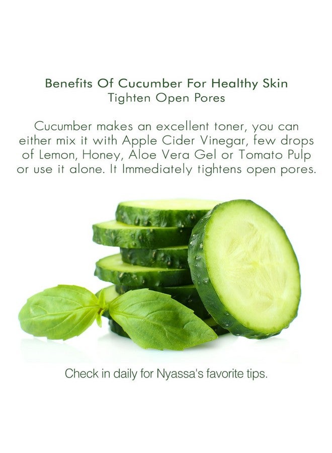 Nyassa Cool Cucumber Hand Creamkokum Butter Cucumber Extract Olive Oil Sesame Oilfor Dry Handsfor Both Men&Womenno Parabenscruelty Free145Ml - Image 3