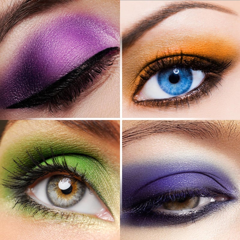 Profusion Cosmetics 10 Shade Eyeshadow Palette - High Pigmented Multi-Finish Colors, Vegan & Cruelty-Free, Create Stunning Looks On-the-Go - Travel-Friendly & Versatile Makeup, Spectrum - Image 3