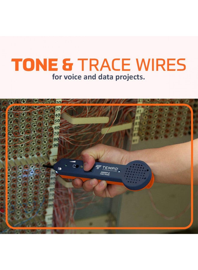 TEMPO TEMPO AT8LK LAN Tone Generator and Probe Kit | Trace Wires and Test Local Area Network Cabling | Professional Grade (2023 Model)  - Image 2