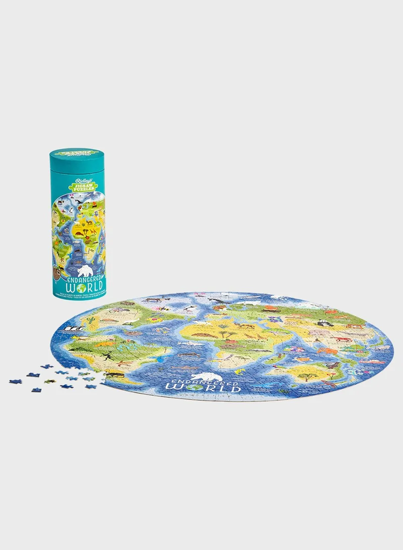 Ridleys 1000pc Endangered Planet Jigsaw Puzzle