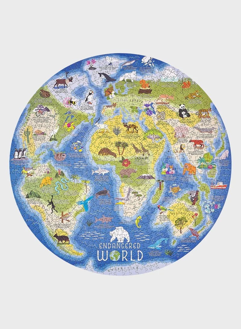 Ridleys 1000pc Endangered Planet Jigsaw Puzzle