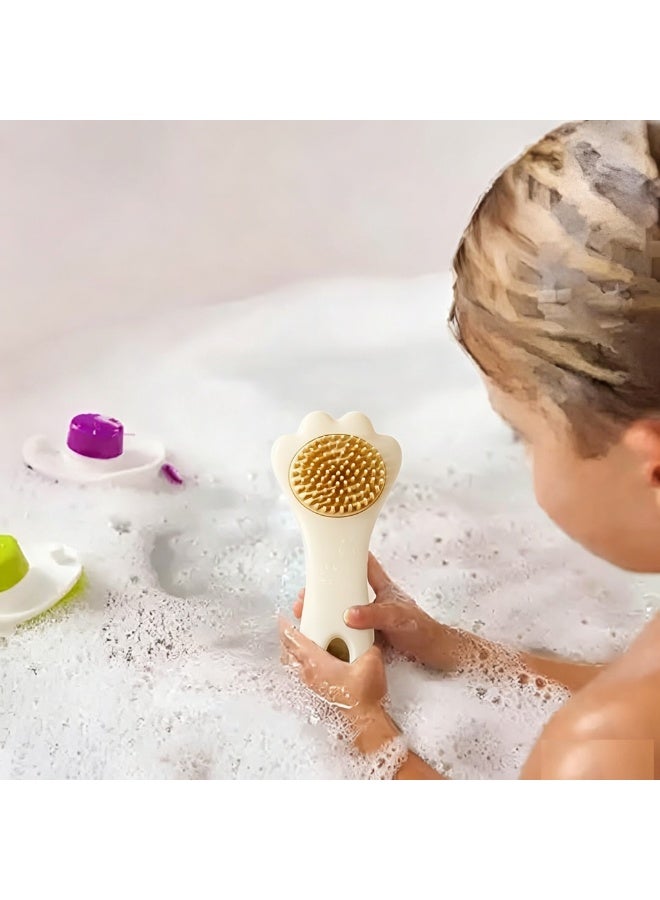 2 Pcs Soft Bristles Baby Hair Brush set, Plastic Hair Comb Set for Newborn, Non-Scratch Rounded Teeth Comb, Ideal for Exfoliate and Massage - Image 3