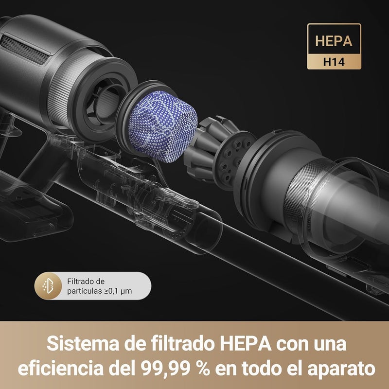 Dreame Z30 Cordless Stick Vacuum Cleaner with 310AW Suction and HEPA H14 Filtration 440 W VZV17A black - Image 2