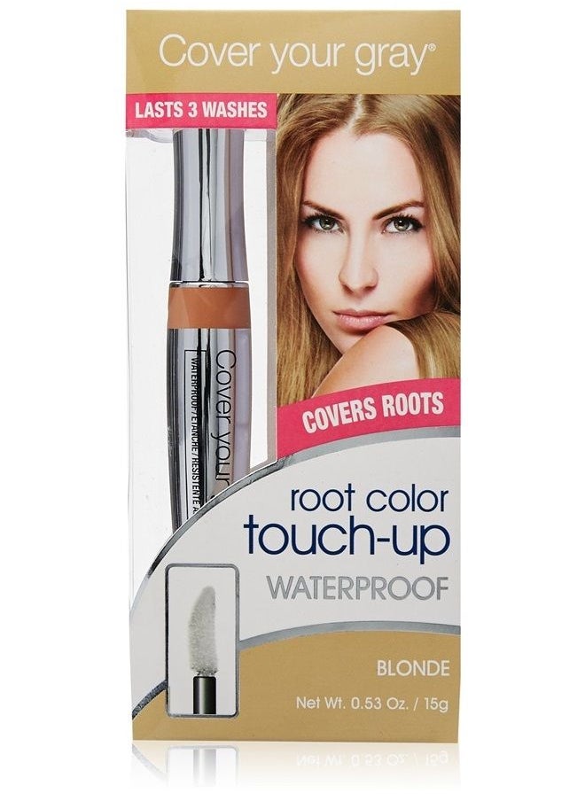 Cover Your Gray Waterproof Root Touch-Up, Light Brown/blonde, 0.53 Ounce  - Image 1