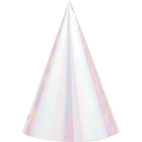 CREATIVE CONVERTING Iridescent Party Hats, 24 ct. - Image 1