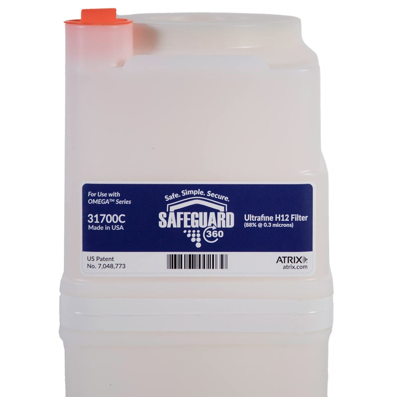 Atrix Atrix 31700 Safeguard 360 Toner and Dust Filter Cartridge for Omega Series, 1-Gallon, Opaque  - Image 3
