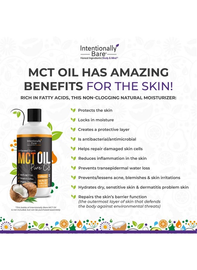 Intentionally Bare Intentionally Bare Enriched Moisturizer Face Cream - Wrinkle Cream with MCT Oil - Non-Greasy Collagen Moisturizer for Face Fine Lines & Dry Skin - Hydrating Face Cream Anti Aging for All Skin Types  - Image 4