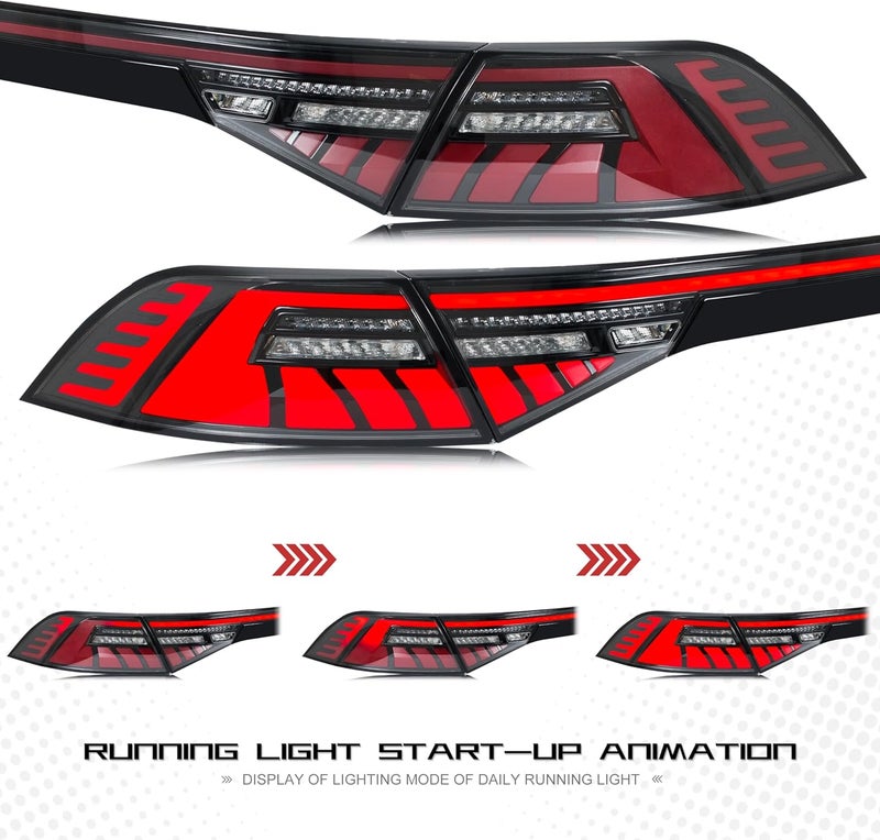 inginuity time LED Tail Lights for Honda Accord 2024 2025 11th Gen with Start-up Animation and Sequential Turn Signal - Image 4