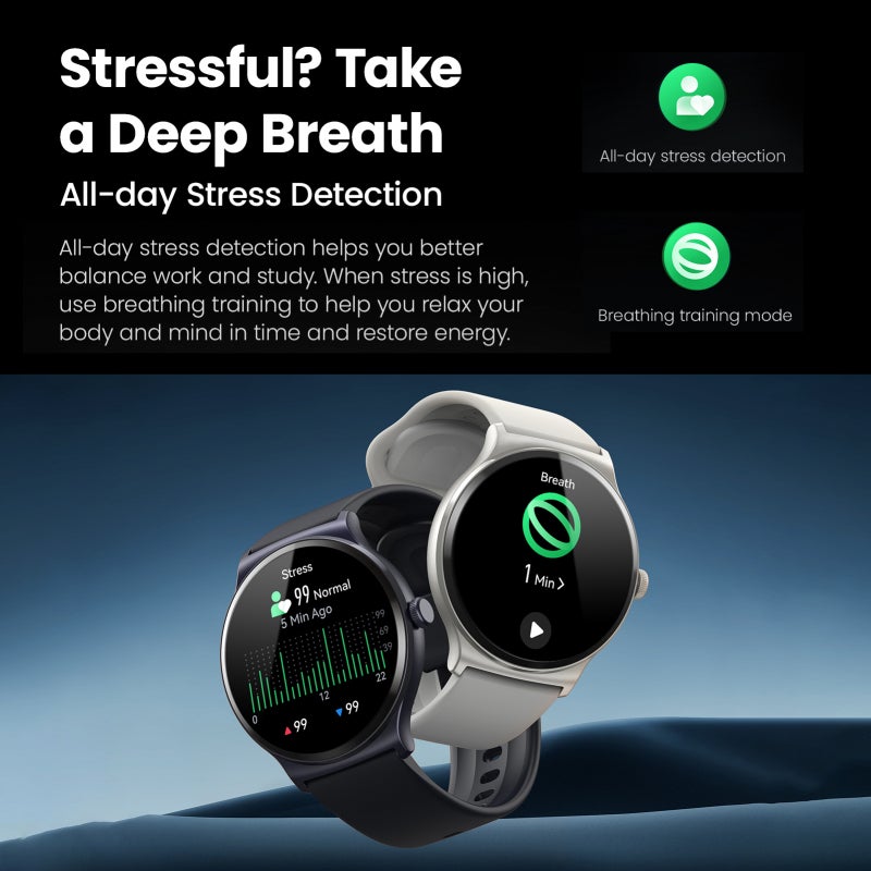 HAYLOU Solar lite 1.38in Smartwatch Call Watch Intelligent Watch with BT Fitness Tracker Multifunctional Watch Compatible with Android/iOS - Image 2