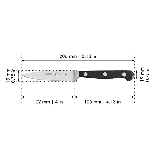 HENCKELS Classic Razor-Sharp 4-inch Paring Knife, German Engineered Informed by 100+ Years of Mastery, Stainless Steel - Image 3