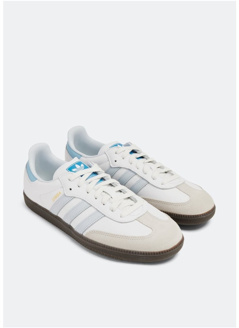 Adidas Adidas Originals Samba OG Core White Halo Blue  - Image 1