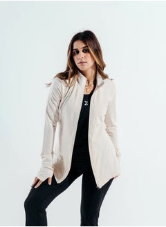 SIGMA FIT Sigma Fit BEIGE SWISH JACKET - XL ,Color: white  - Image 1