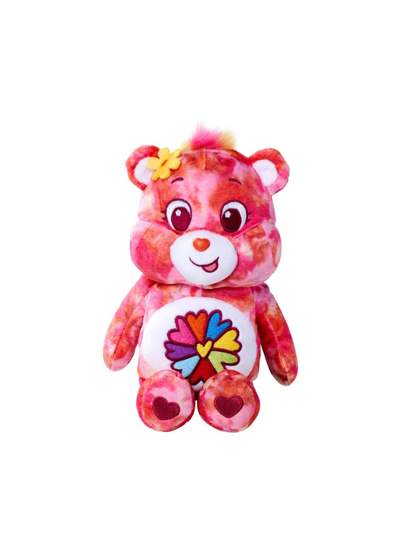 Care Bears Flower Power Bear 23cm  Plush | Collectable Cute Plush Toy, Cuddly Toys for Children, Soft Toys for Girls and Boys, Cute Teddies, from 0 Months - Image 1