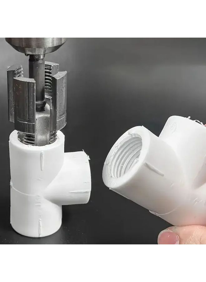 Integrated Pipe Hole Puncher 3 Piece Set 1/2 DN15 3/4 DN20 Plumbing Repair Tool Heavy Duty Welding Accessory - Image 4