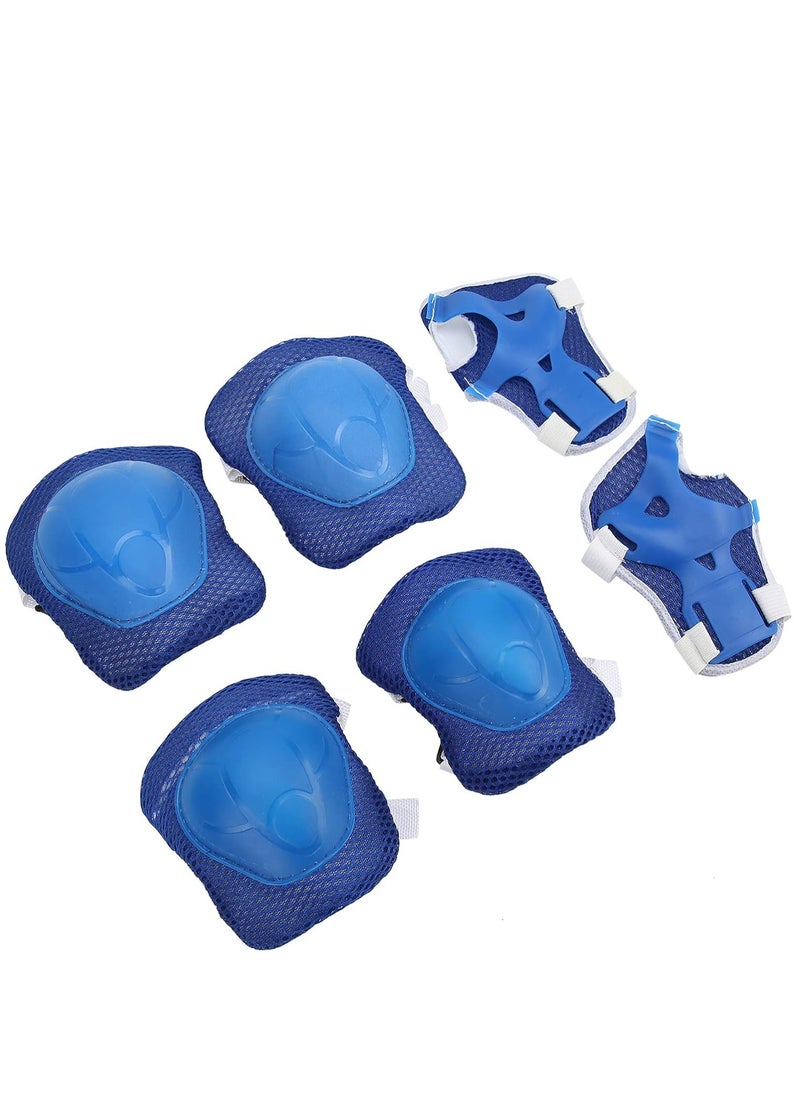Generic G-50 Kids Protective Gear Set 6PCS for Skating Cycling Scooter, Blue  - Image 1
