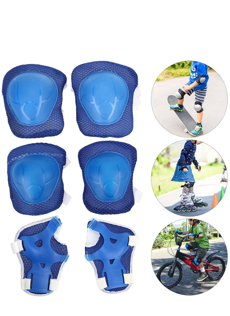 Generic G-50 Kids Protective Gear Set 6PCS for Skating Cycling Scooter, Blue  - Image 2