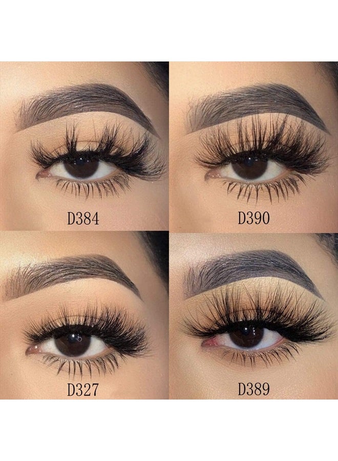 Mikiwi 3D Mink Lashes, Mink Eyelashes, Real Mink Lashes, Dramatic Eyelashes, Mink Lashes Strip, 5D Mink Lashes, Wholesale Mink lashes, Pack-4 - Image 3