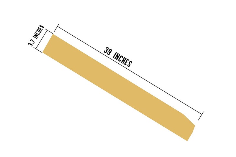 Hubops Plain Gold Sash for Party DIY Plain Sash Party Accessory for Wedding White Party Decoration Stain Gold Sash Gold Pack of 10 pcs - Image 2